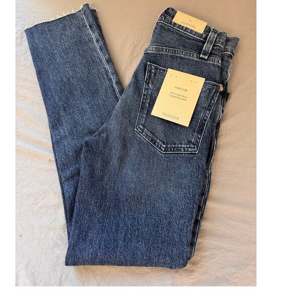 NEW HUDSON Harlow Ultra High-Rise Cigarette Ankle Jean Size 23 - Picture 6 of 10